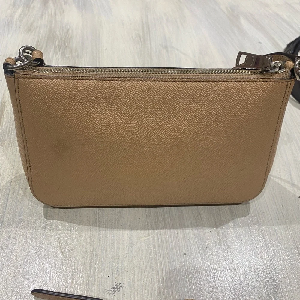 Coach Shimmering Gold Crossbody Bag